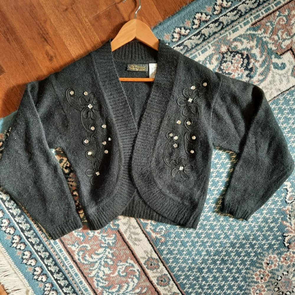 Au Courant embellished cardigan